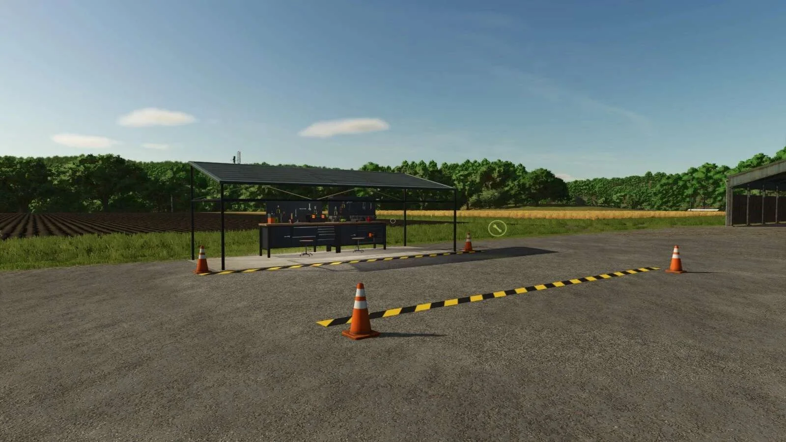 FS25 Repair Workshop v1.0 Objects Mod FS25 Mod Free Download