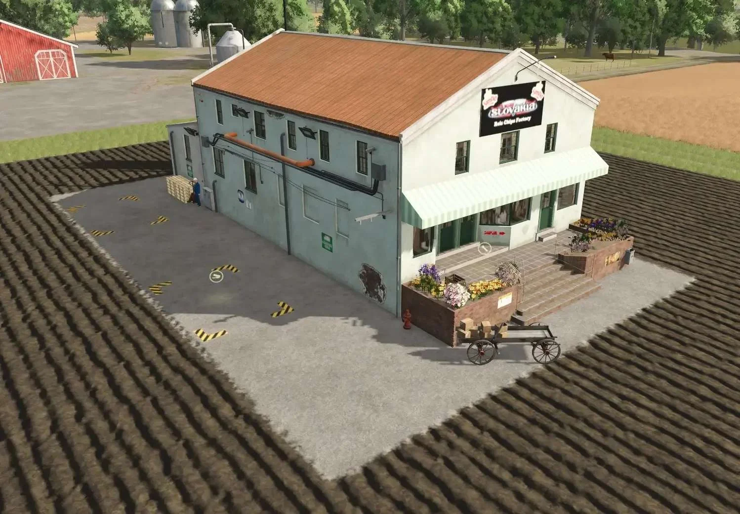FS25 Rice Chips Factory v1.0.0.3 Objects Mod FS25 Mod Free Download