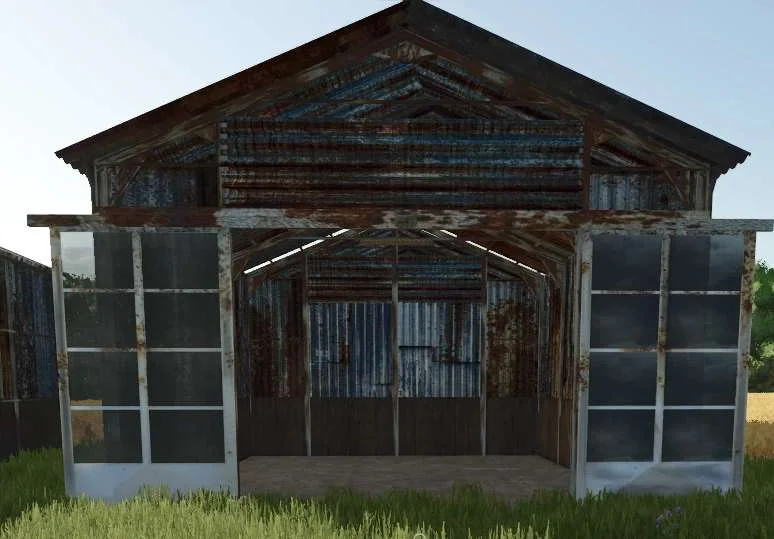 FS25 Rusty Sheds v1.0 Objects Mod FS25 Mod Free Download