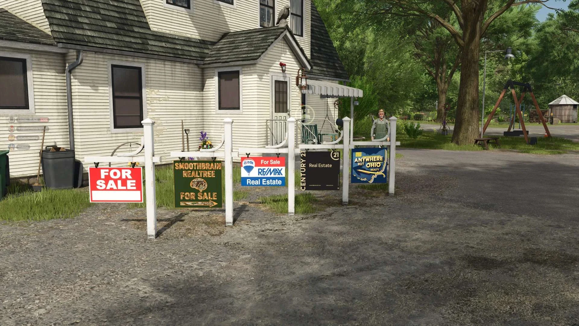 FS25 Sale Sign v1.0 Objects Mod FS25 Mod Free Download