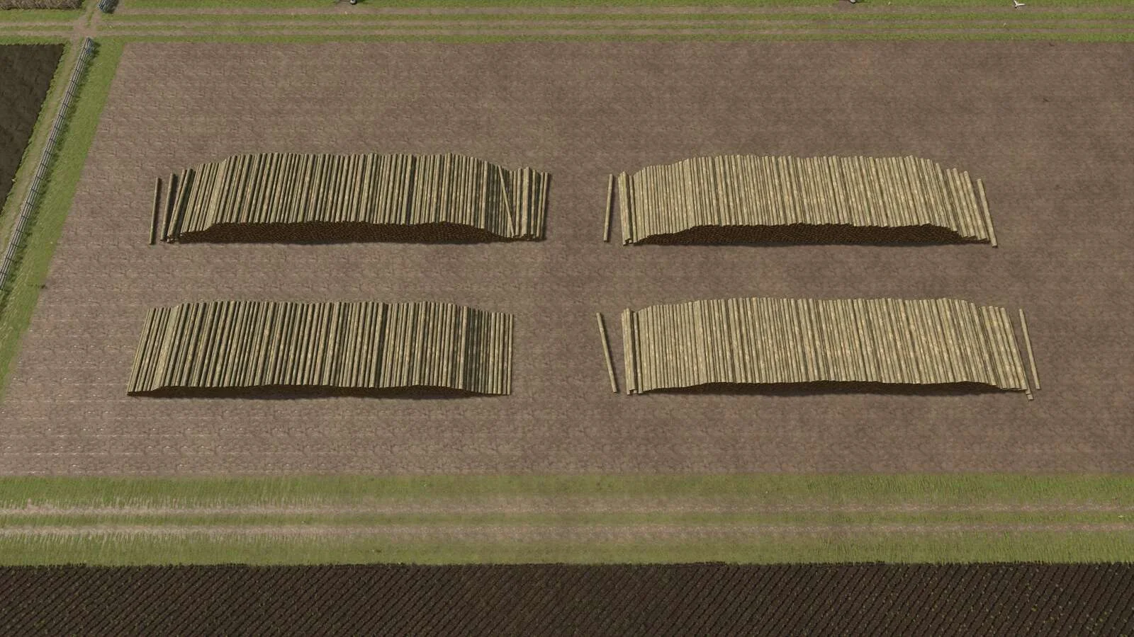 FS25 Sawmill Decoration Woodpiles v1.0 Objects Mod FS25 Mod Free Download