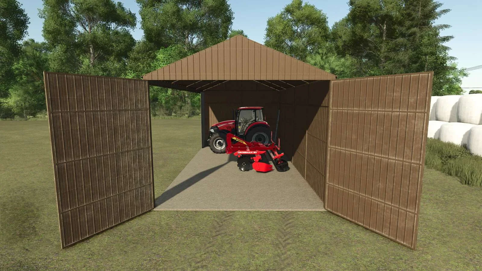 FS25 Shed 10×5 v1.0 Objects Mod FS25 Mod Free Download