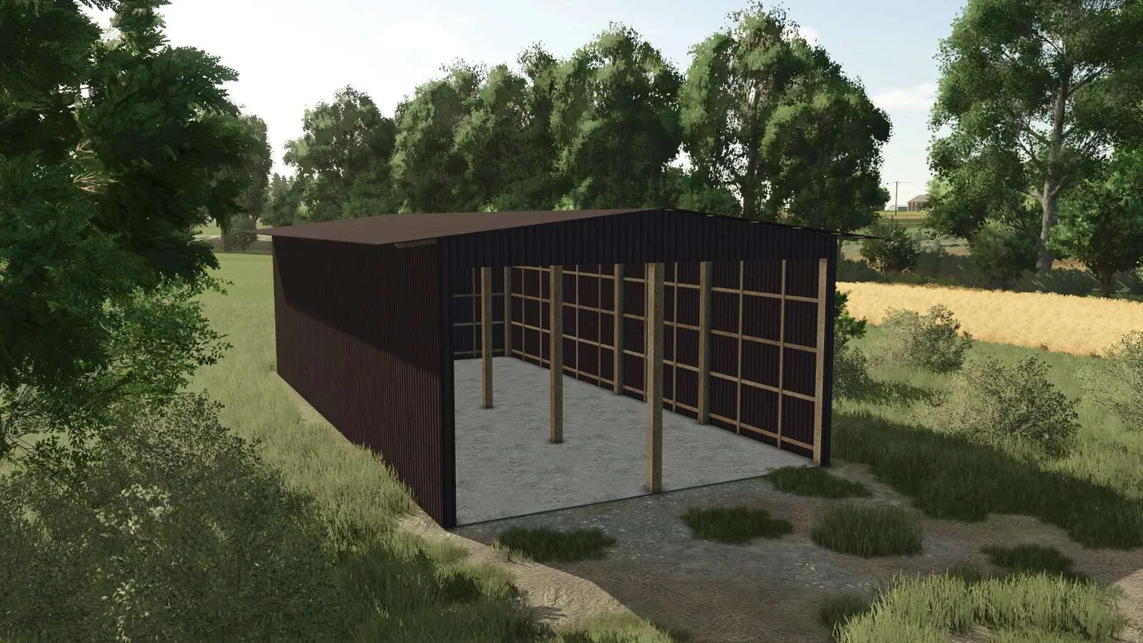 FS25 Shed v1.0 Objects Mod FS25 Mod Free Download