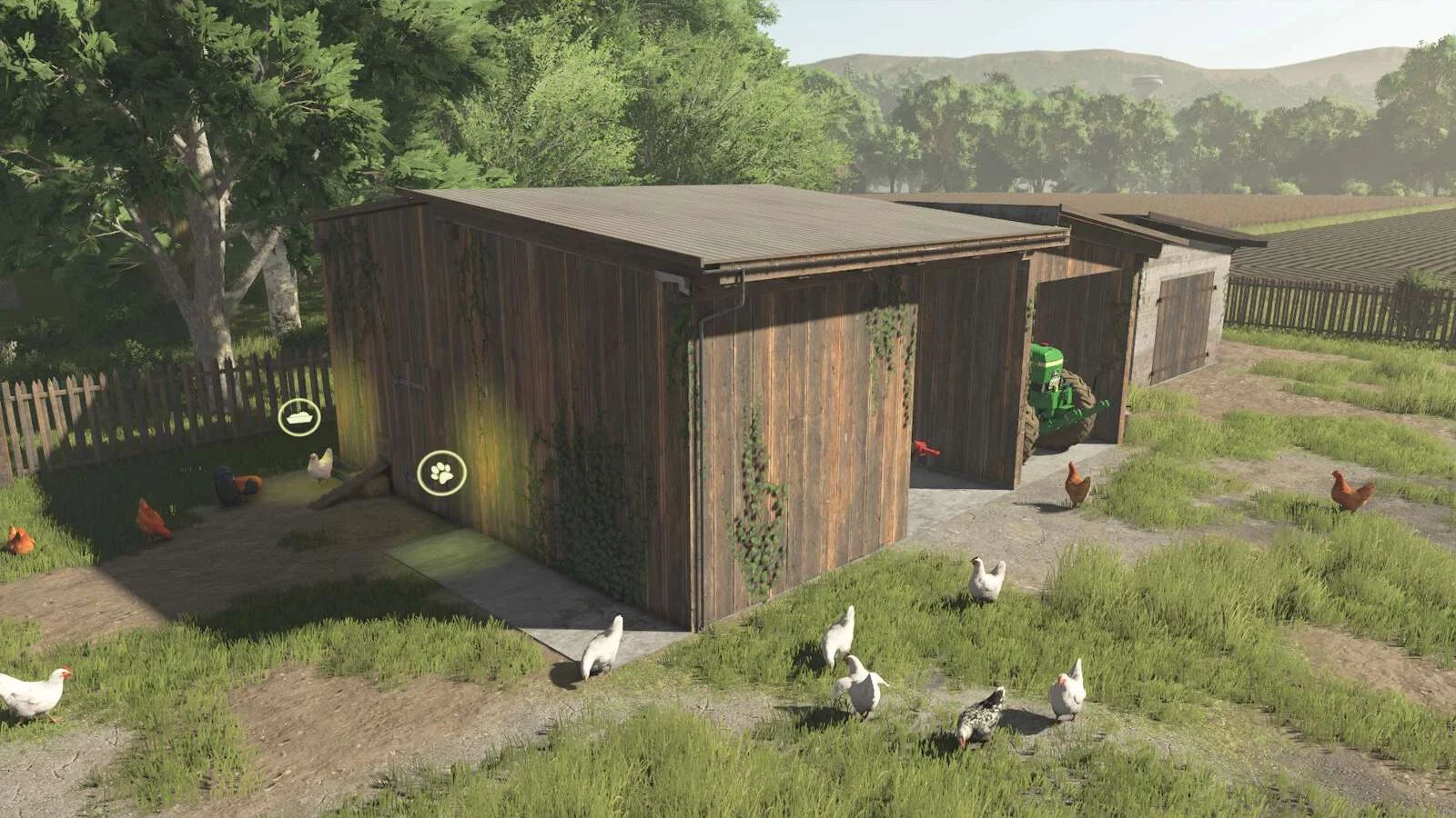 FS25 Shed With A Chicken Coop v1.0 Objects Mod FS25 Mod Free Download