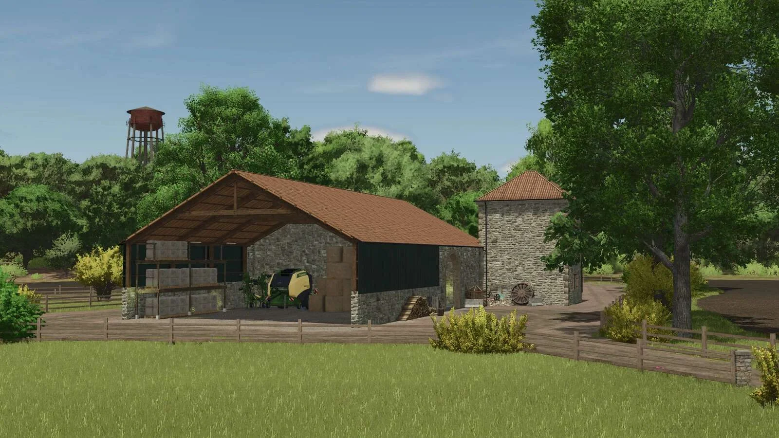 FS25 Sheepfold La Blaquiere v1.0 Objects Mod FS25 Mod Free Download