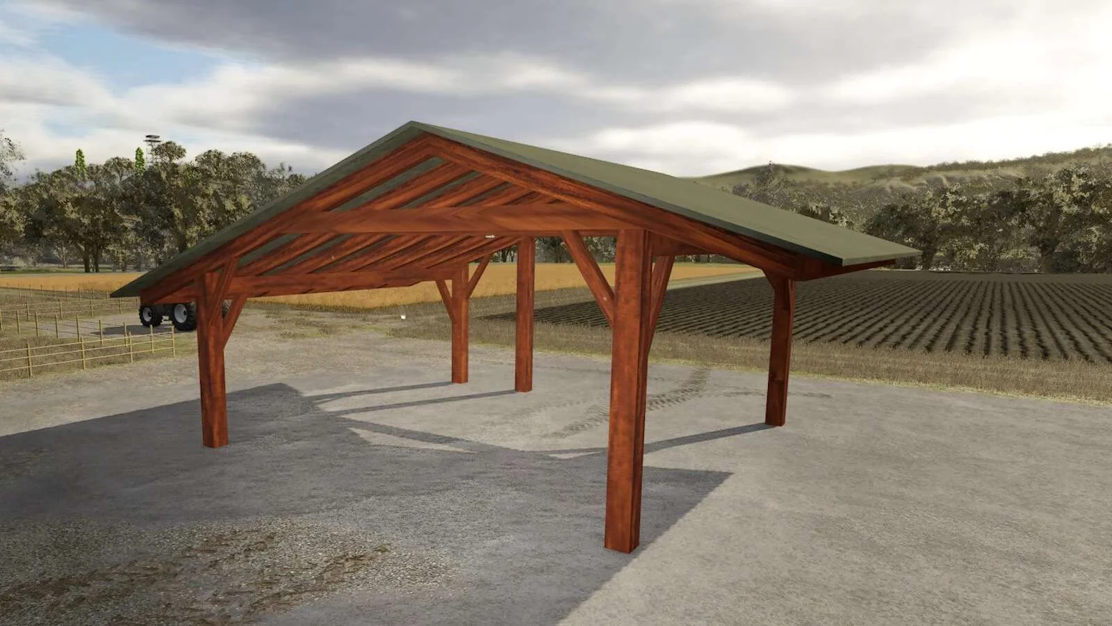 FS25 Shelter v1.0 Objects Mod FS25 Mod Free Download