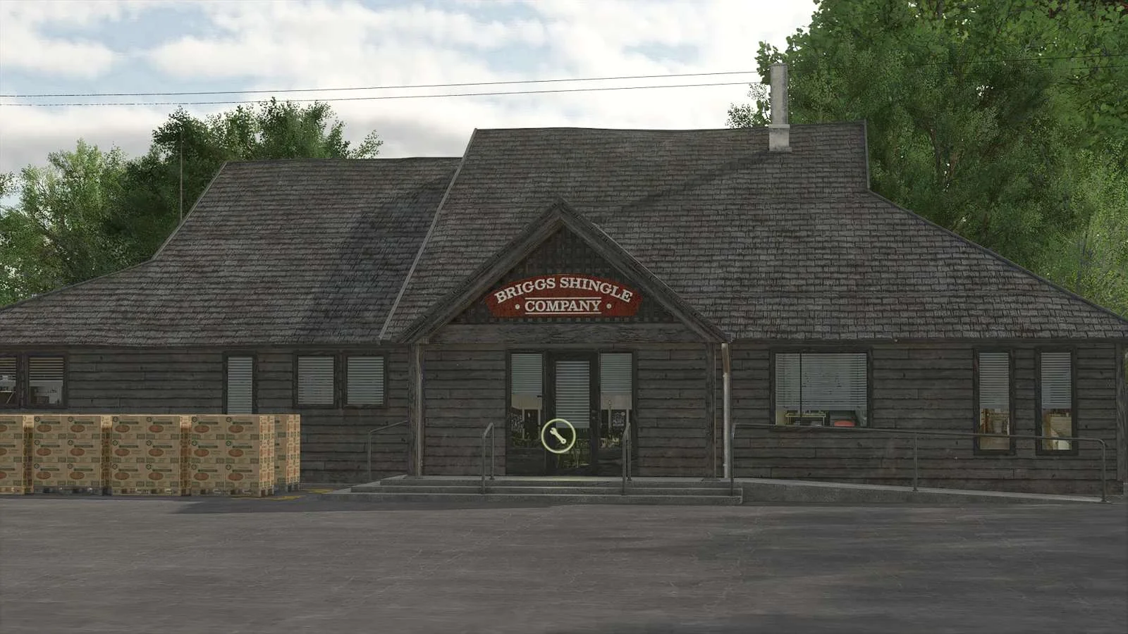 FS25 Shingle Factory v1.0 Objects Mod FS25 Mod Free Download
