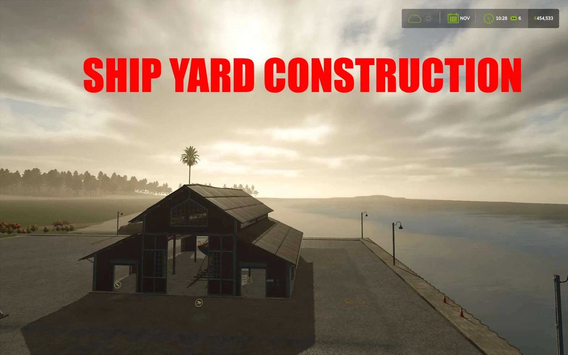 FS25 SHIP YARD v1.0 Objects Mod FS25 Mod Free Download