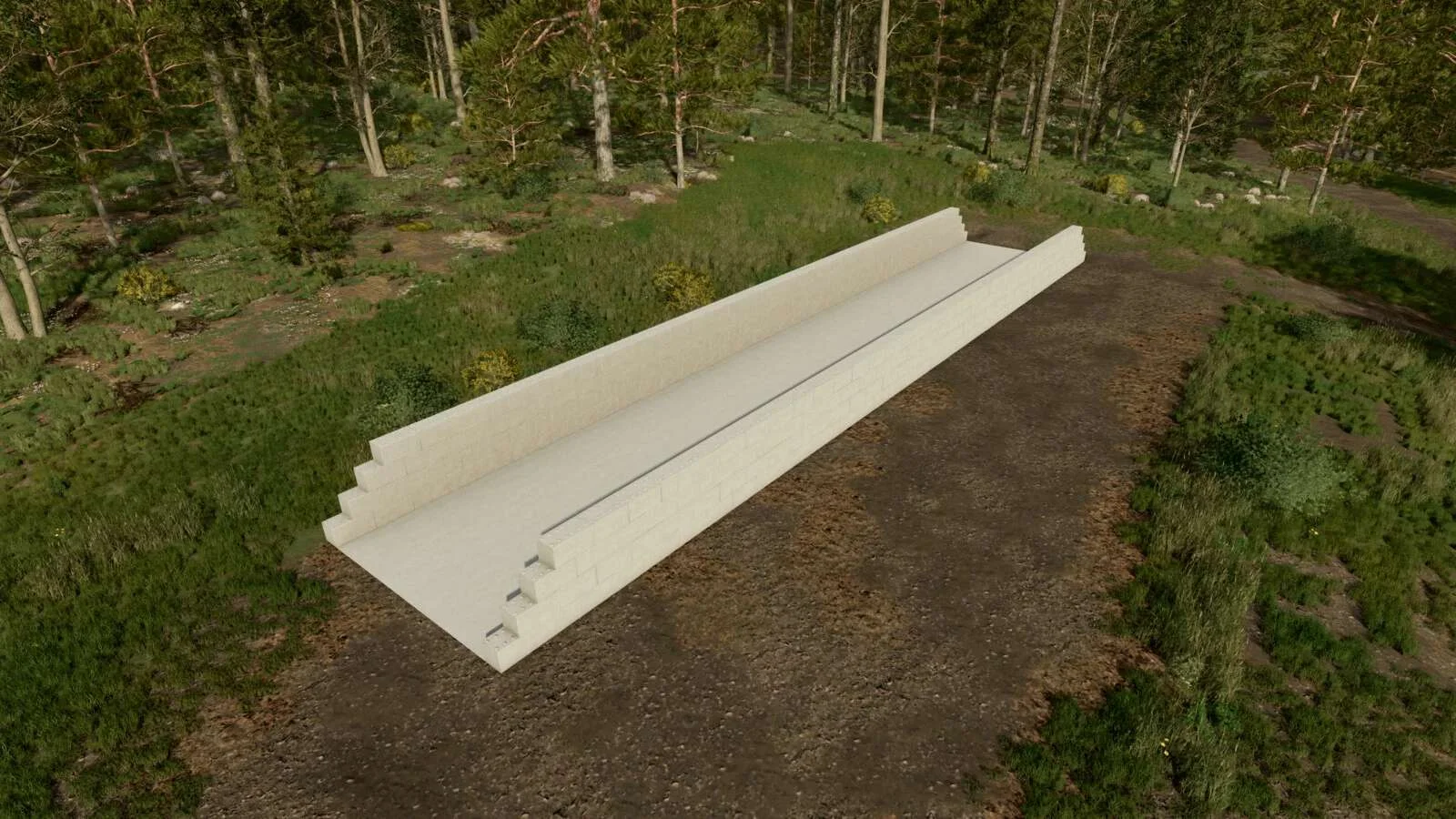 FS25 Silage Silo v1.0 Objects Mod FS25 Mod Free Download