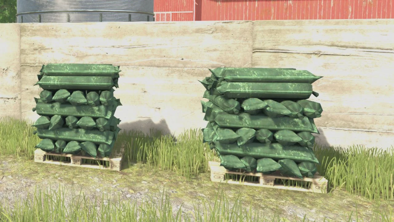 FS25 Silo Decoration Set V1.0.0.1 Objects Mod FS25 Mod Free Download