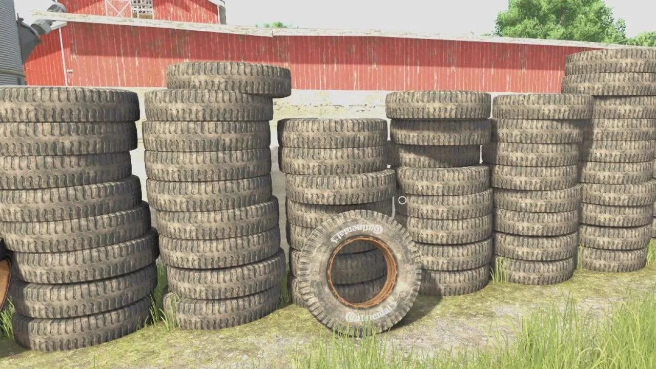 FS25 Silo Decoration Set V1.0.0.2 Objects Mod FS25 Mod Free Download