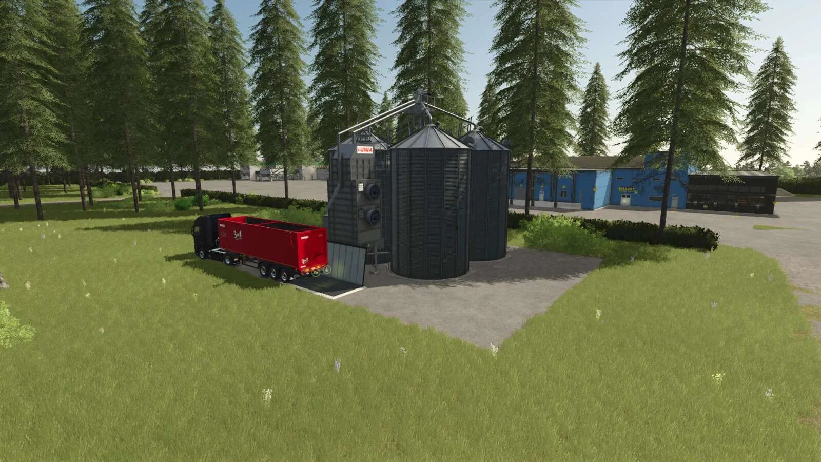 FS25 Silo Pack v1.0 Objects Mod FS25 Mod Free Download