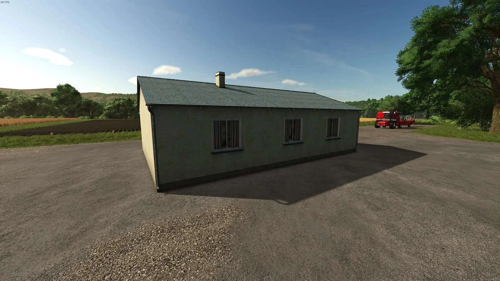 FS25 Single Family Farmhouse v1.0 Objects Mod FS25 Mod Free Download