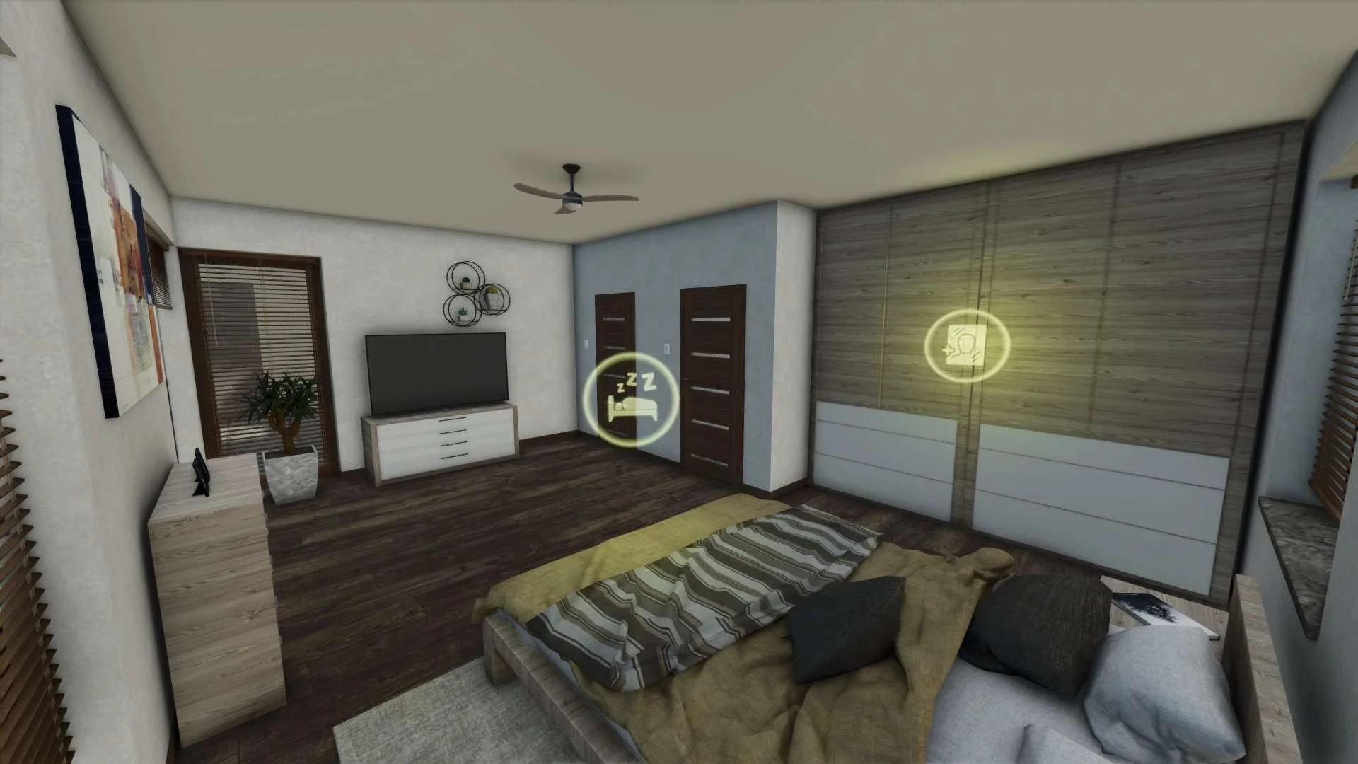 FS25 Single-Story House PC only v1.0 Objects Mod FS25 Mod Free Download