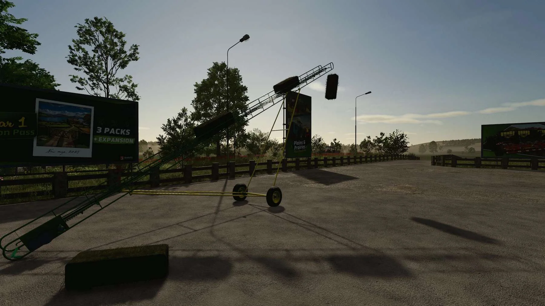 FS25 Small bales conveyor V1.0 Objects Mod FS25 Mod Free Download