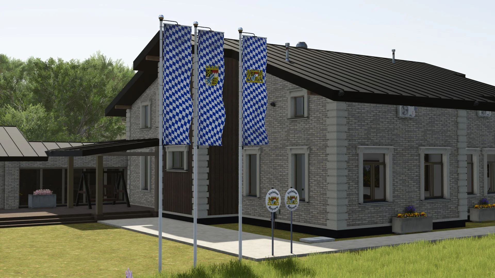 FS25 Small Bavaria package V1.0 Objects Mod FS25 Mod Free Download