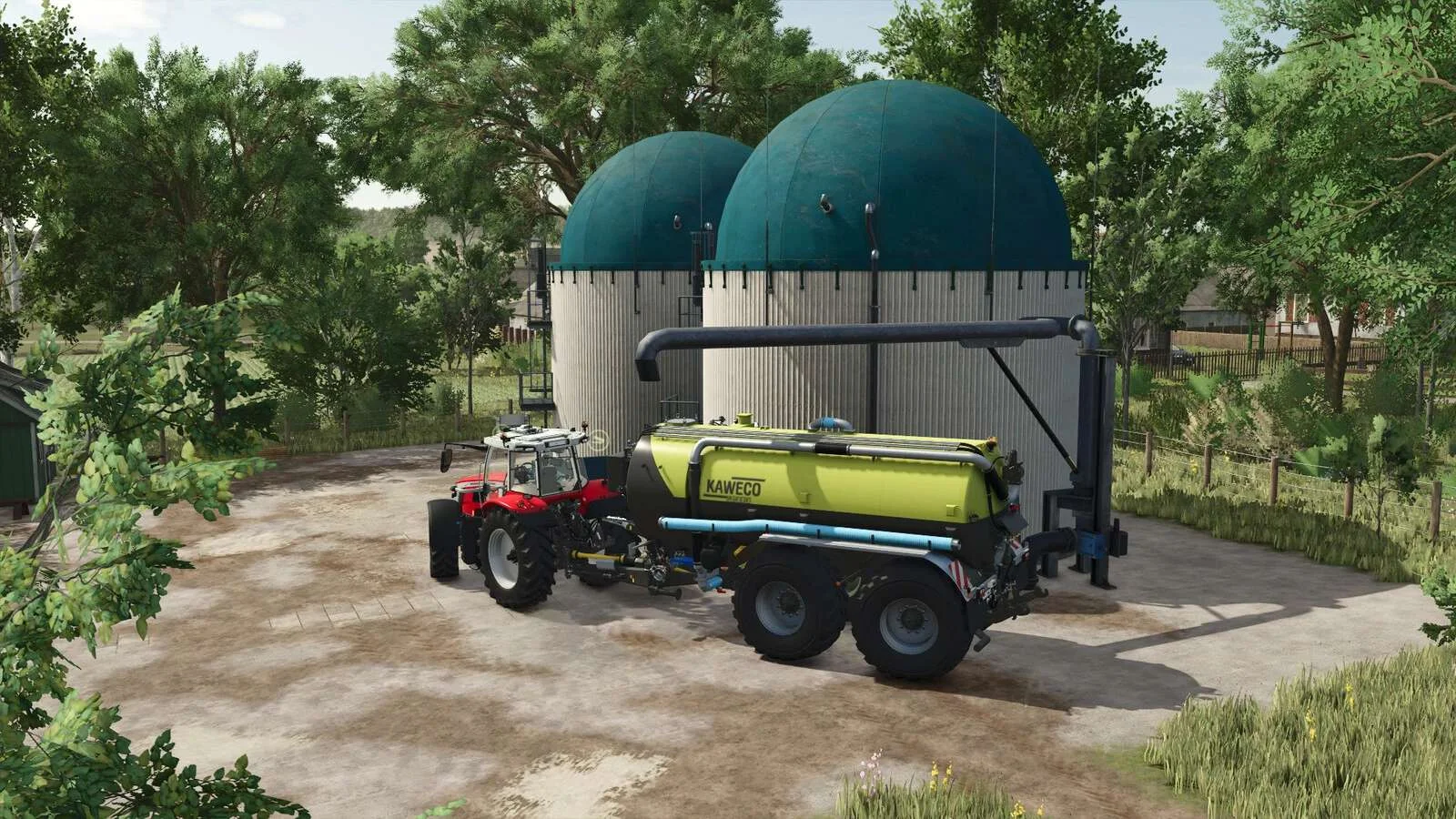 FS25 Small Biogas Plants v1.0 Objects Mod FS25 Mod Free Download