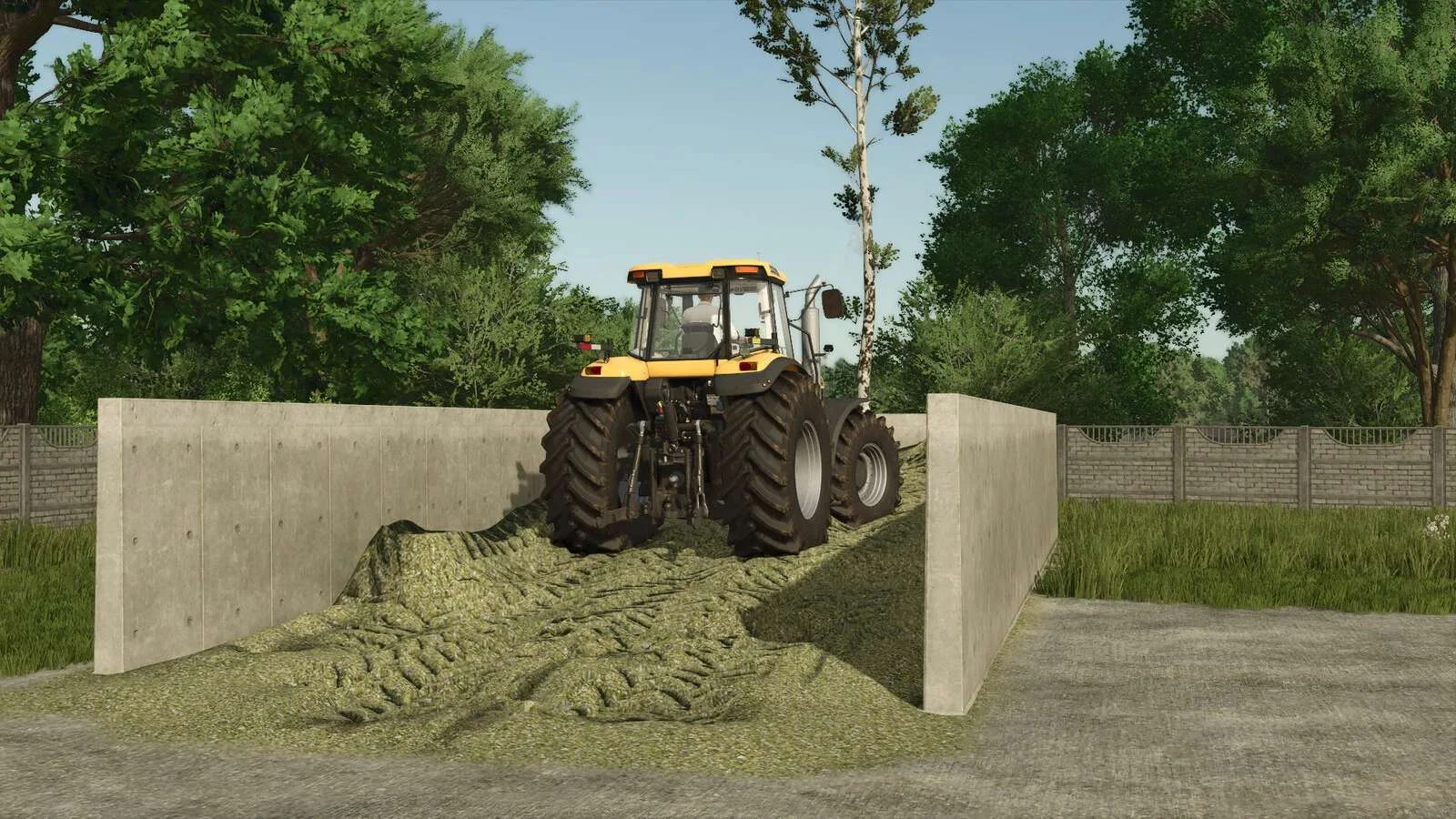 FS25 Small Bunker Silo v1.0 Objects Mod FS25 Mod Free Download