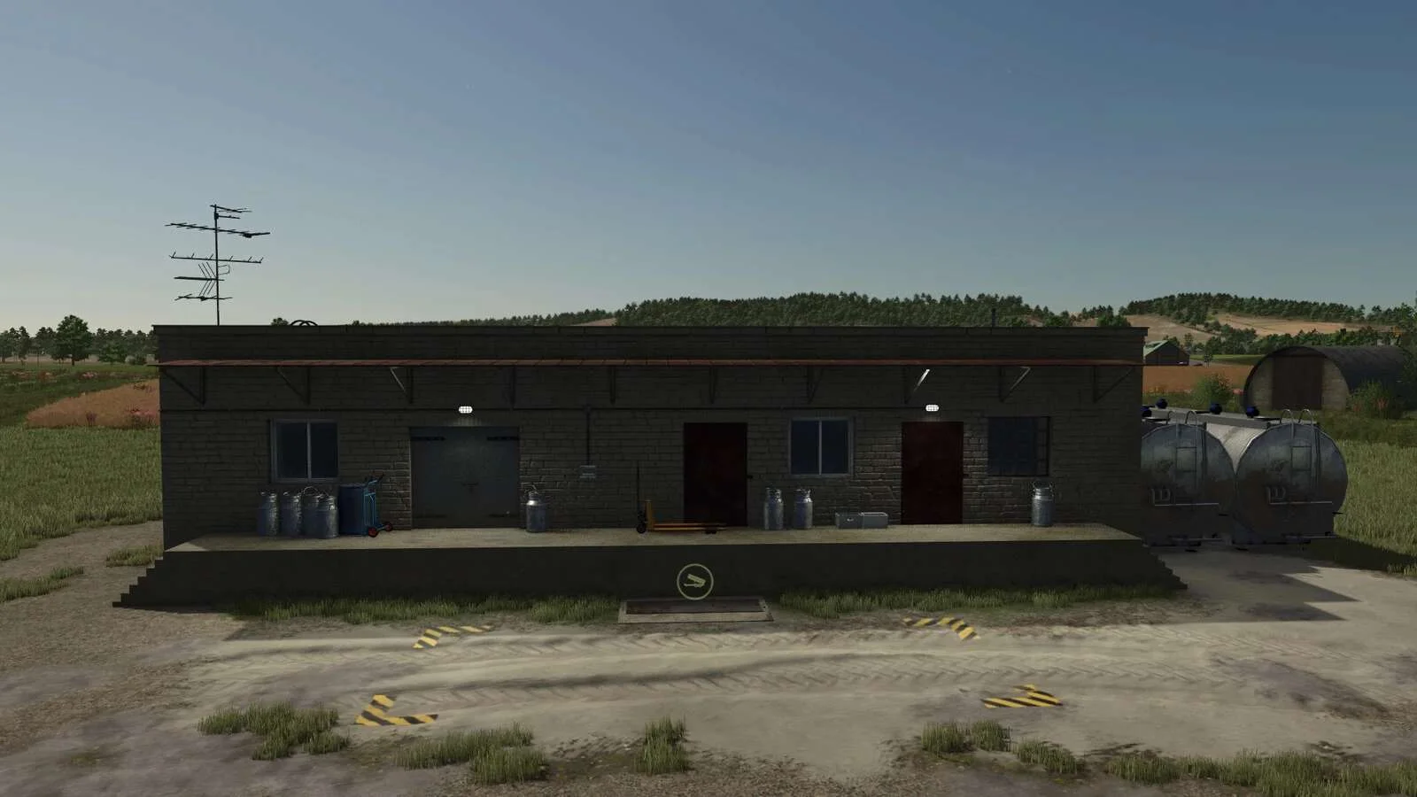 FS25 Small Dairy v1.0 Objects Mod FS25 Mod Free Download