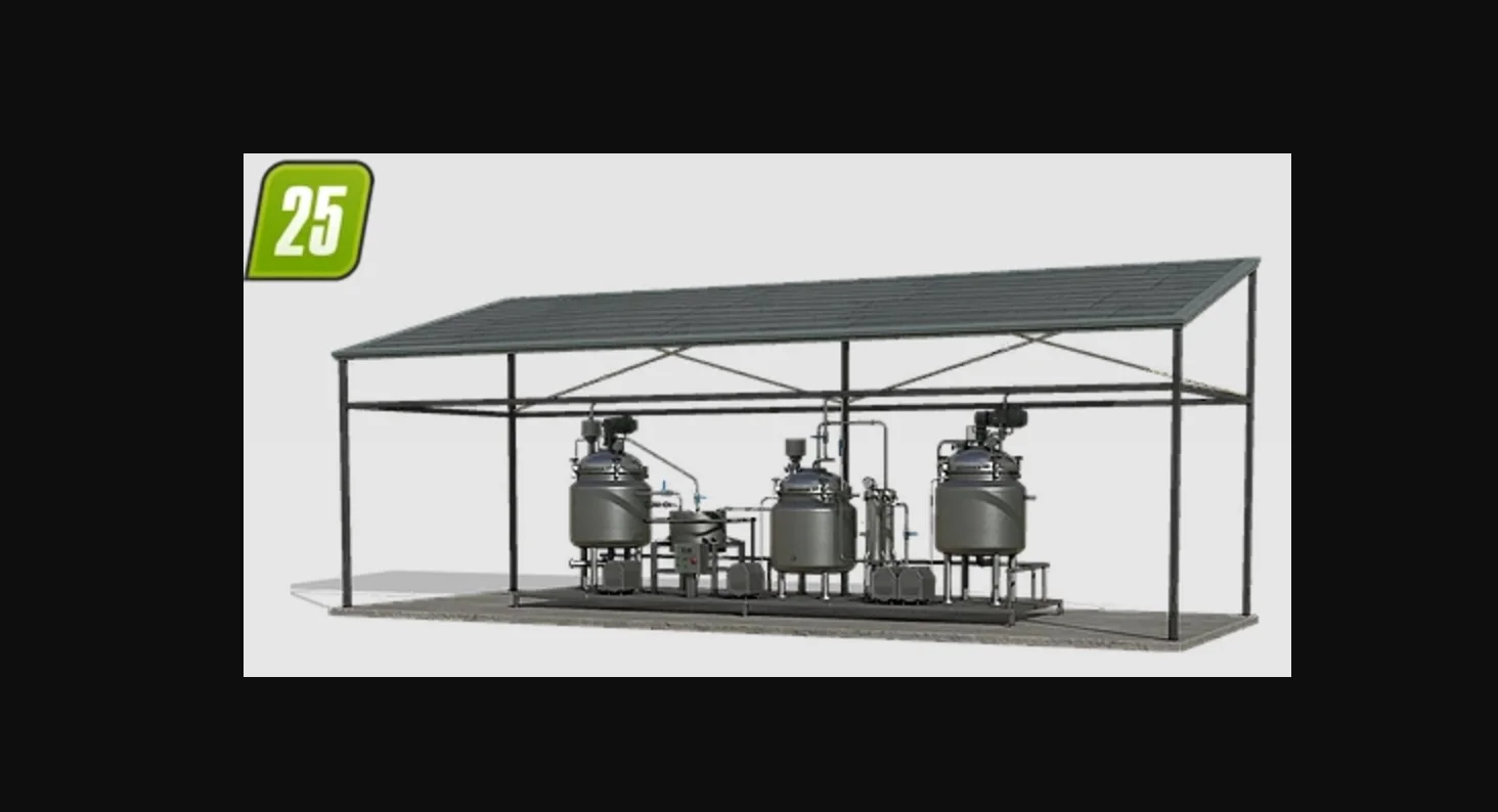FS25 Small farm mill with increased productivity v1.0 Objects Mod FS25 Mod Free Download