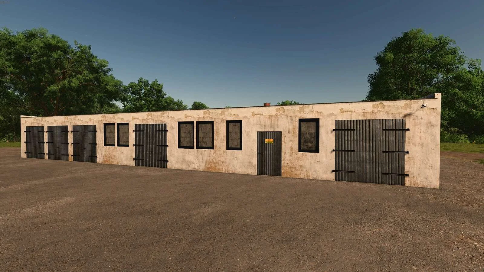 FS25 Small Garage With Workshop v1.0 Objects Mod FS25 Mod Free Download