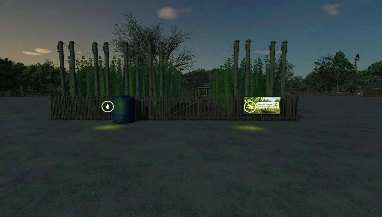 FS25 Small hop plantation v1.0 Objects Mod FS25 Mod Free Download