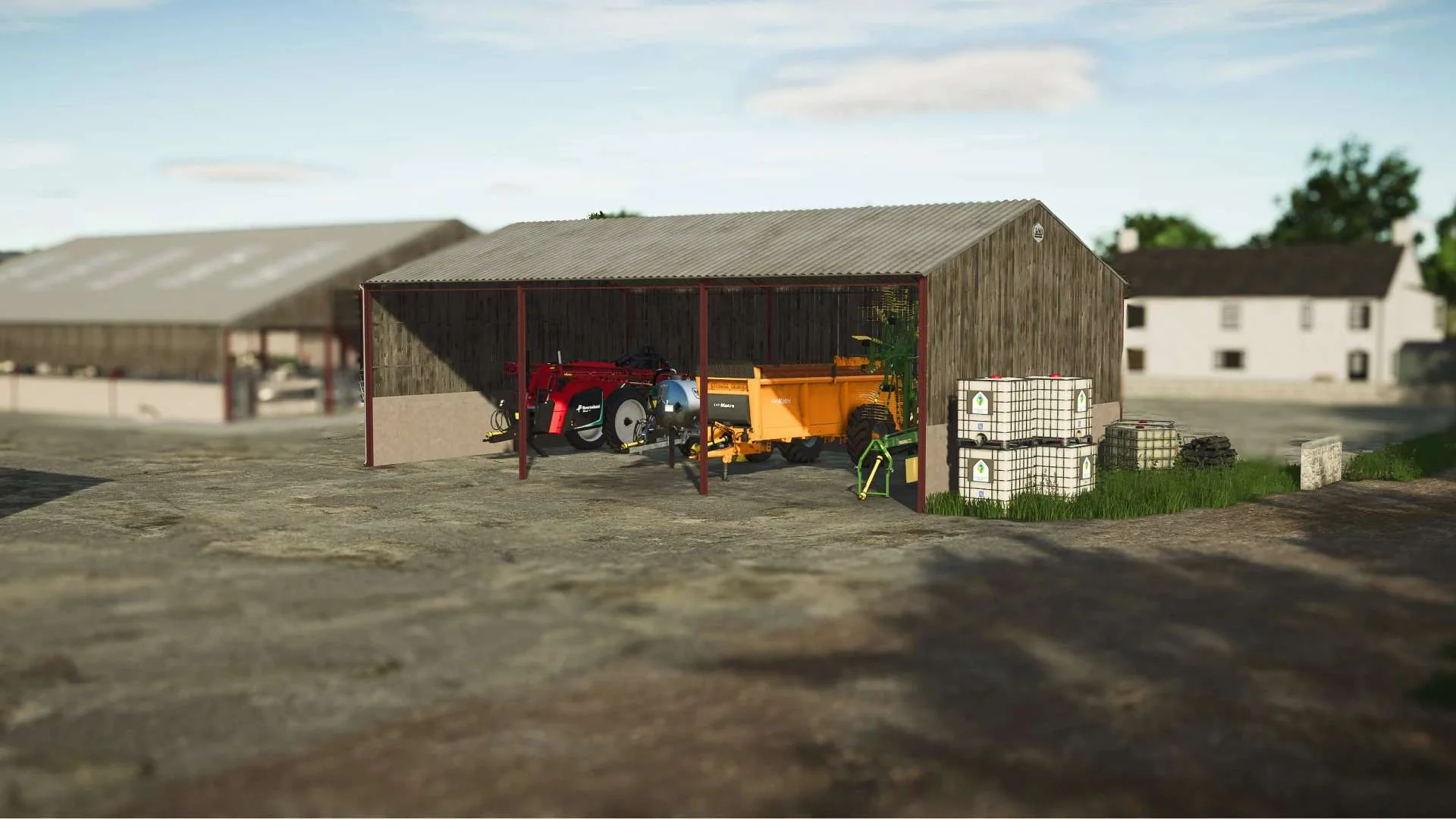 FS25 Small Machinery Shed v1.0 Objects Mod FS25 Mod Free Download