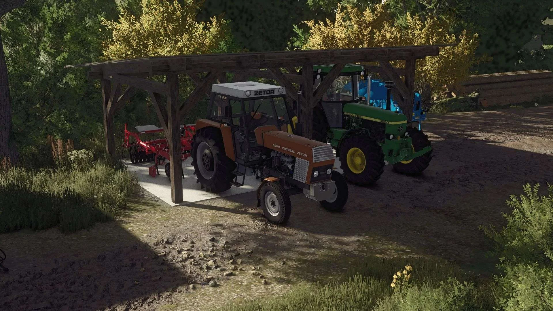 FS25 Small Polish Shed v1.0 Objects Mod FS25 Mod Free Download