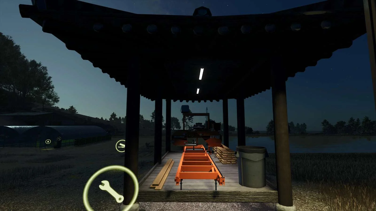FS25 Small Sawmill v1.0 Objects Mod FS25 Mod Free Download