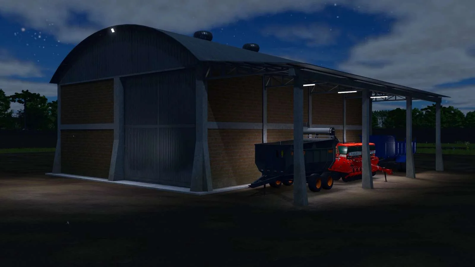 FS25 Southern Brazil Shed v1.0 Objects Mod FS25 Mod Free Download