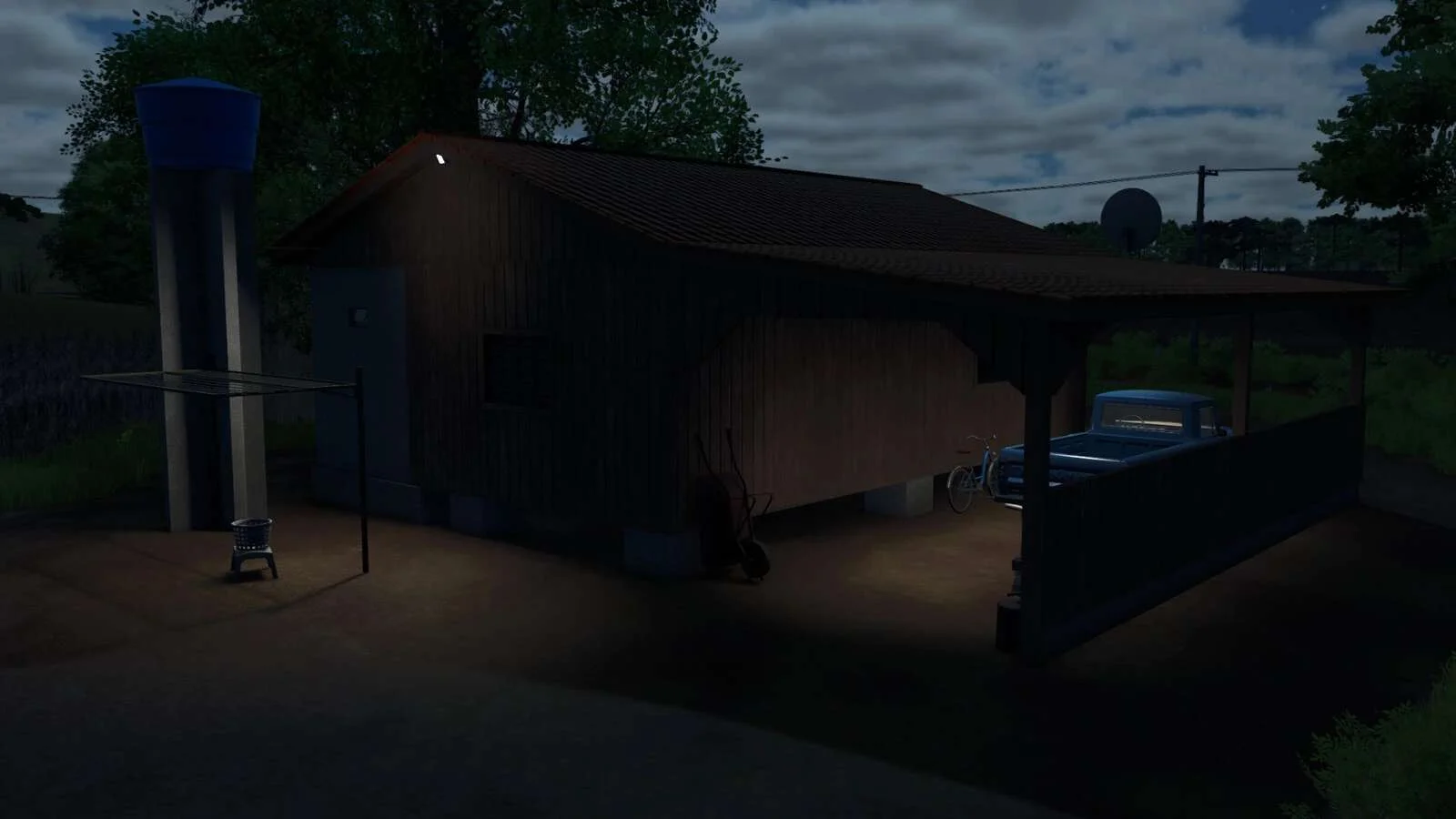 FS25 Southern Brazil Wood House v1.0 Objects Mod FS25 Mod Free Download