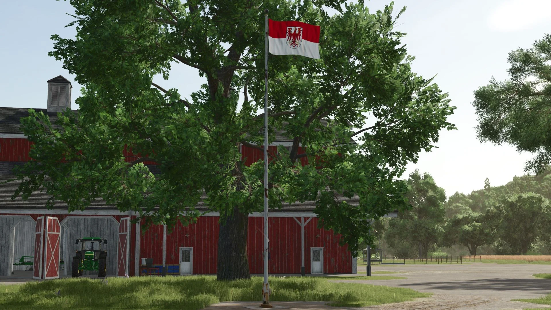 FS25 State of Brandenburg flag V1.0 Objects Mod FS25 Mod Free Download