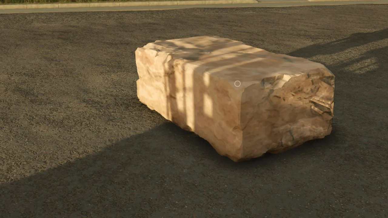 FS25 Stone v1.0 Objects Mod FS25 Mod Free Download