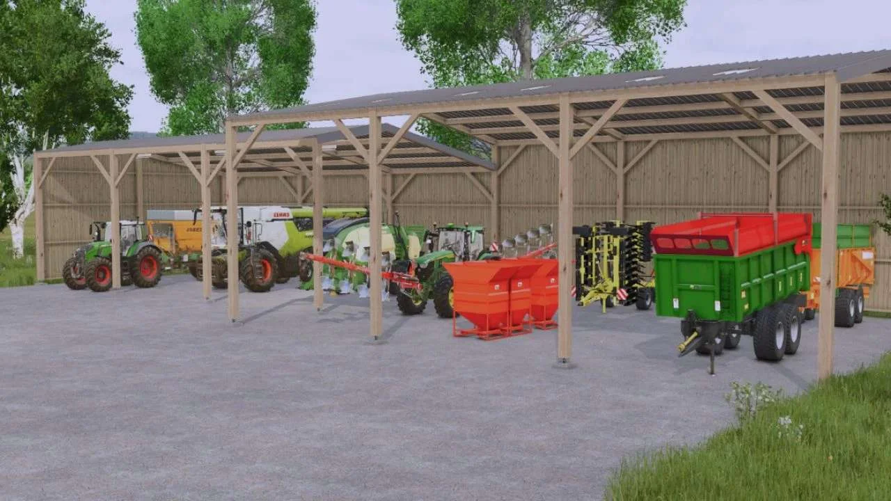 FS25 Storage building v1.0 Objects Mod FS25 Mod Free Download