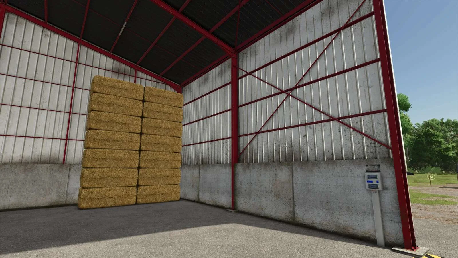 FS25 Straw Storage v1.0 Objects Mod FS25 Mod Free Download