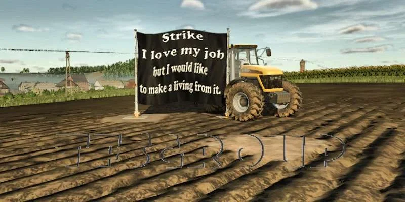 FS25 STRIKE flag v1.0 Objects Mod FS25 Mod Free Download