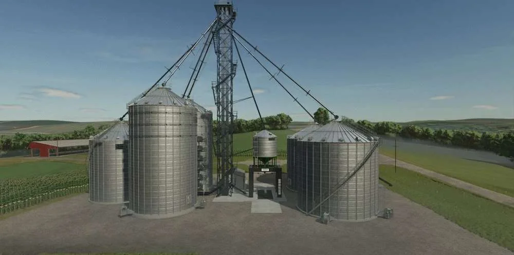 FS25 Sukup Bin Silo FS25 v1.0 Objects Mod FS25 Mod Free Download