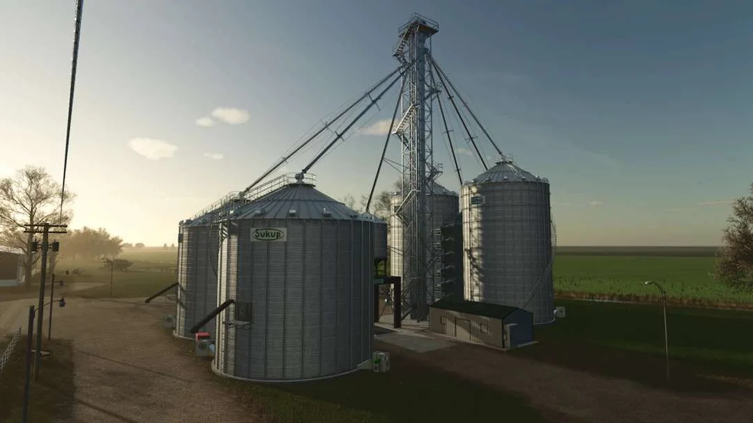 FS25 Sukup Corn Dryer v1.0 Objects Mod FS25 Mod Free Download