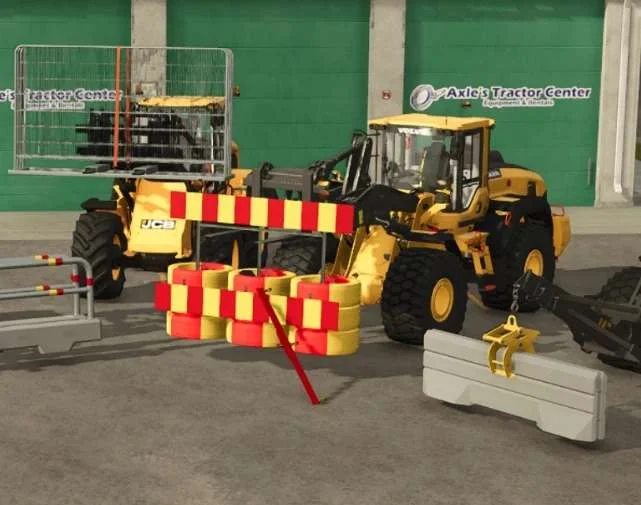 FS25 Swedish Construction Safety Pack v1.0 Objects Mod FS25 Mod Free Download