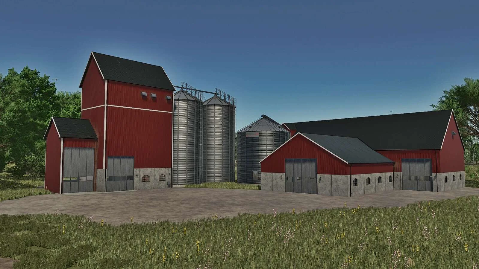 FS25 Swedish Grain Storage v1.0.0.1 Objects Mod FS25 Mod Free Download
