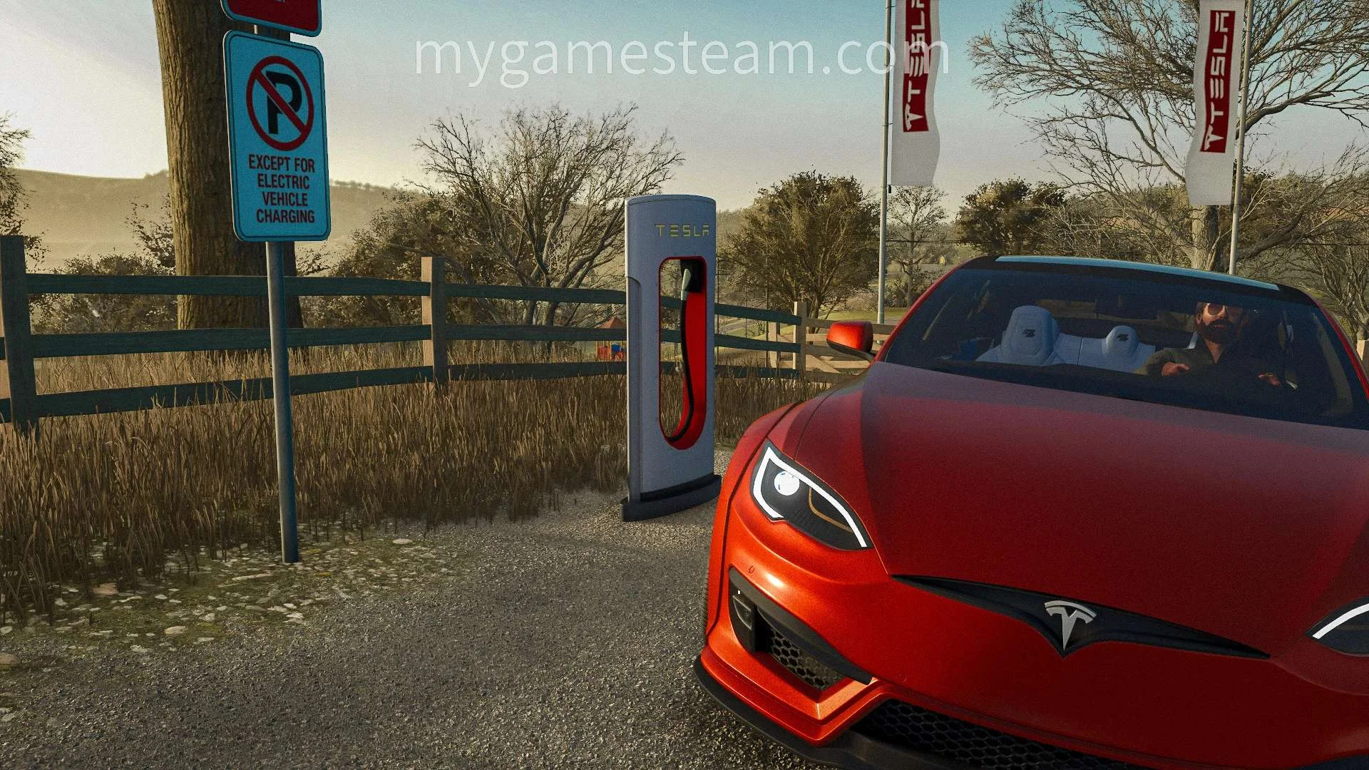 FS25 Tesla SuperCharger V1.0 Objects Mod FS25 Mod Free Download