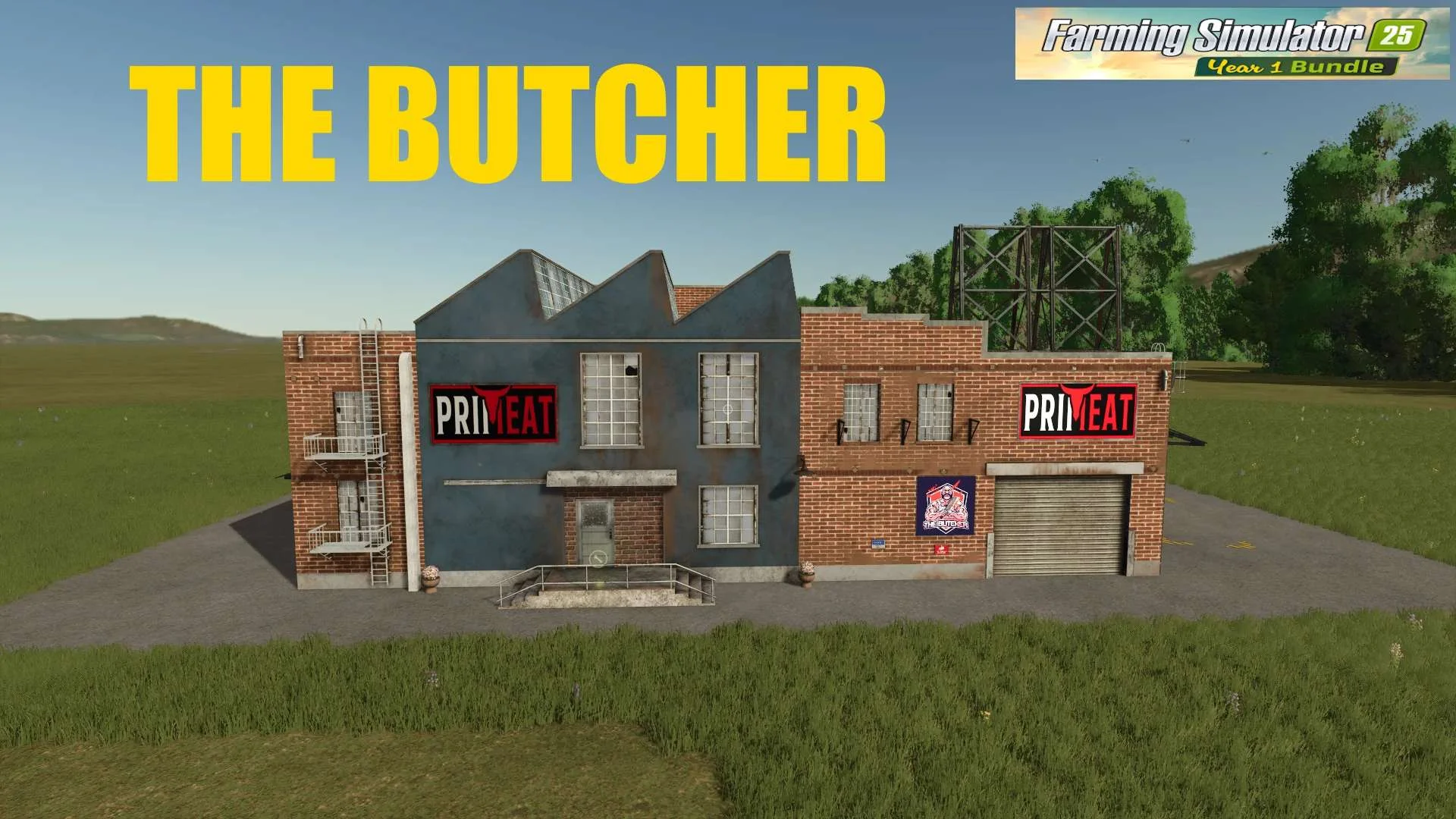 FS25 THE BUTCHER v1.1 Objects Mod FS25 Mod Free Download