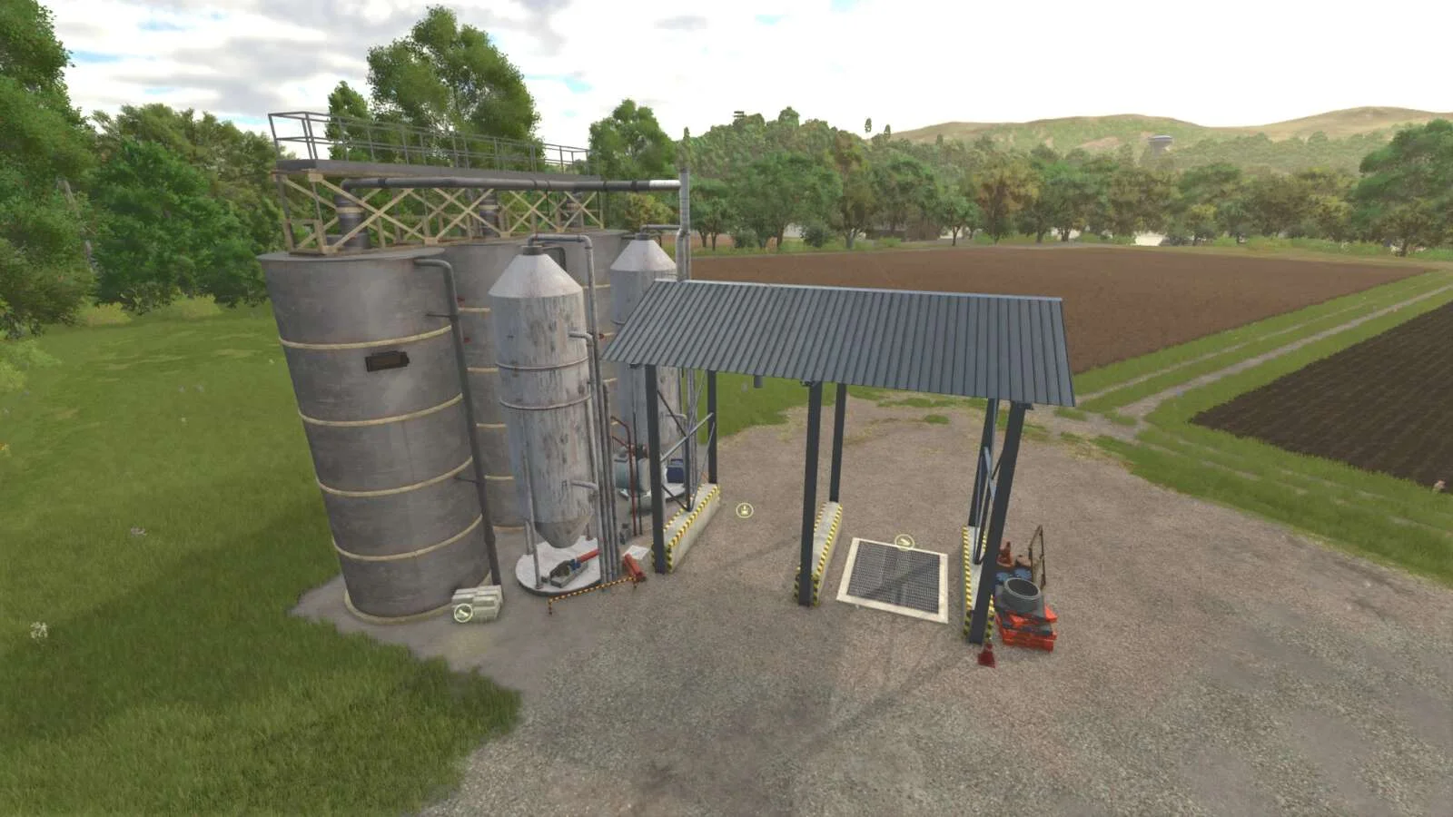 FS25 TMR Production Facility v1.0 Objects Mod FS25 Mod Free Download