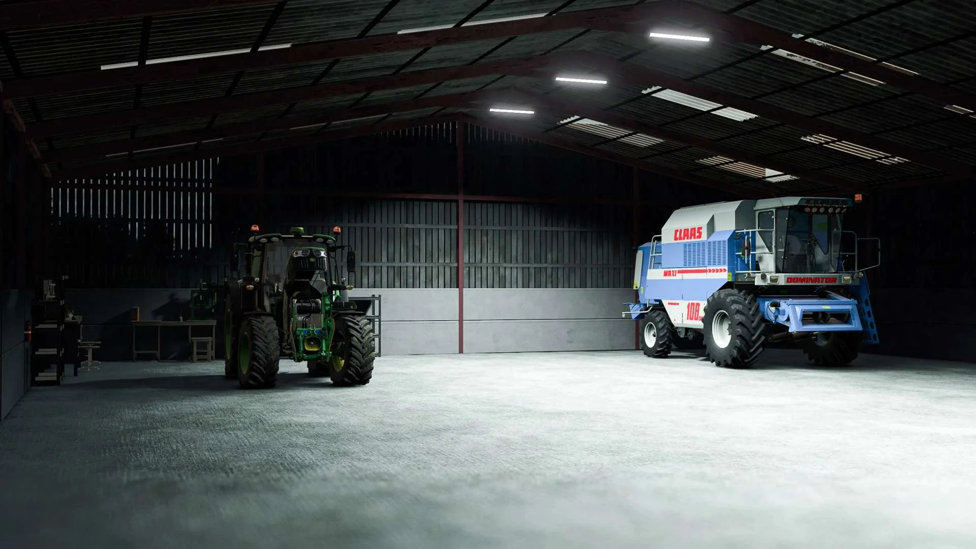 FS25 UK Shed with Workshop v1.0 Objects Mod FS25 Mod Free Download