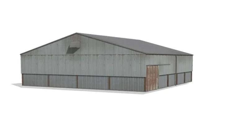 FS25 UK Style Machinery Shed v1.0 Objects Mod FS25 Mod Free Download