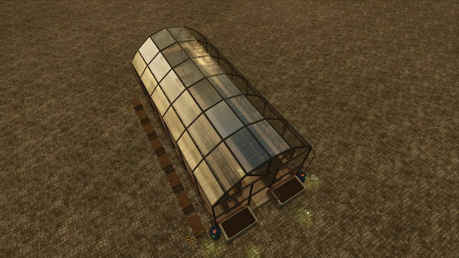 FS25 Universal Large Greenhouse v1.0 Objects Mod FS25 Mod Free Download