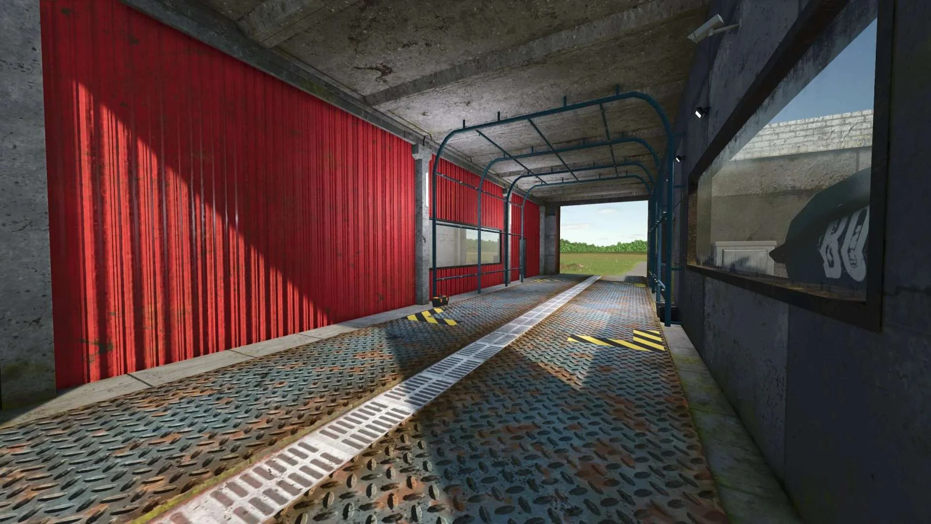 FS25 Vehicle Service Building v1.0 Objects Mod FS25 Mod Free Download