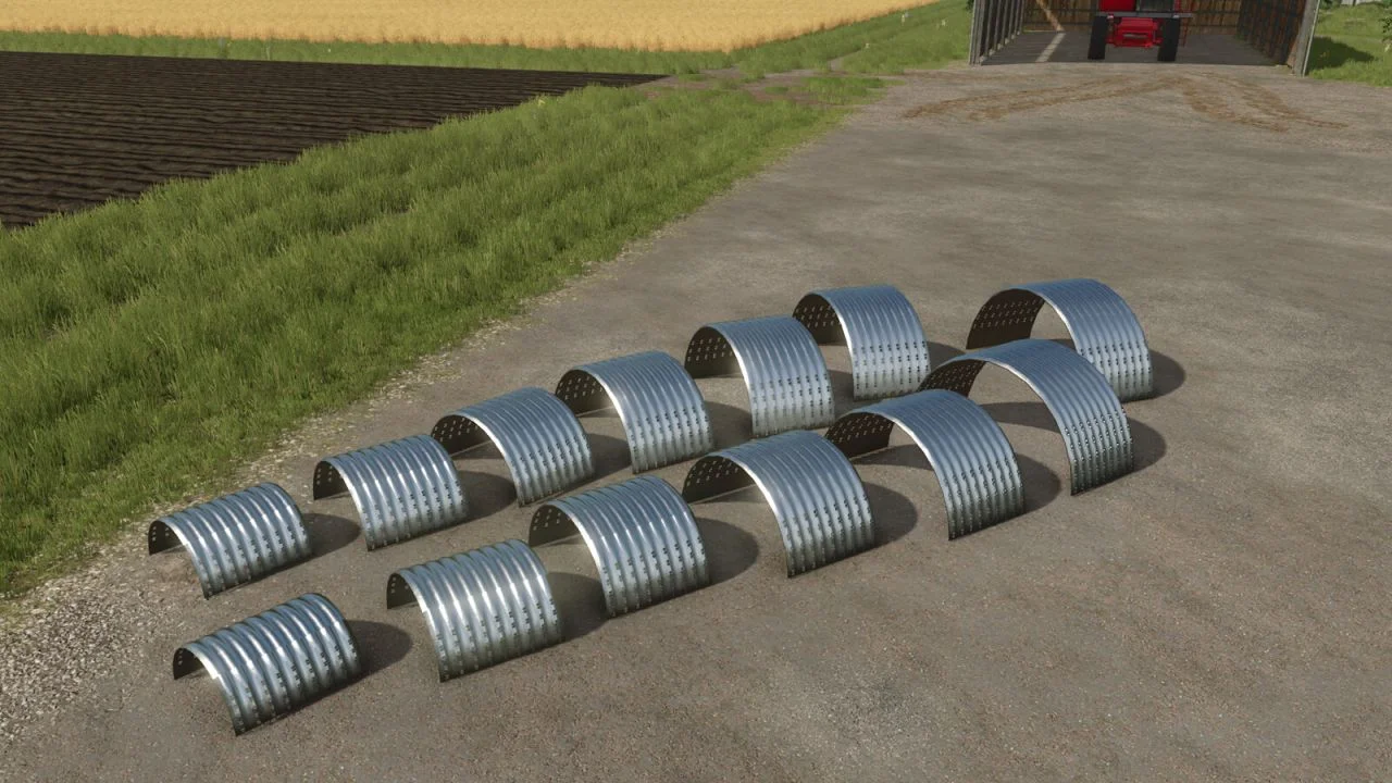 FS25 Ventilation Ducts Decoration Pack V1.0 Objects Mod FS25 Mod Free Download