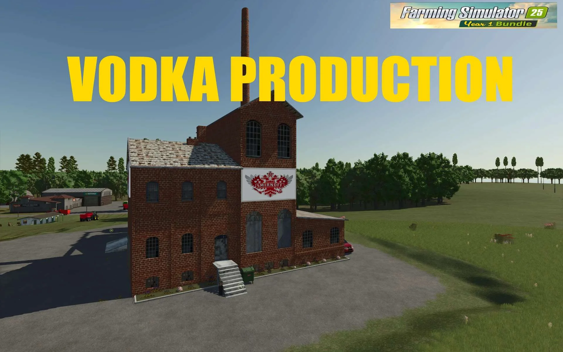 FS25 VODKA PRODUCTION v1.1 Objects Mod FS25 Mod Free Download