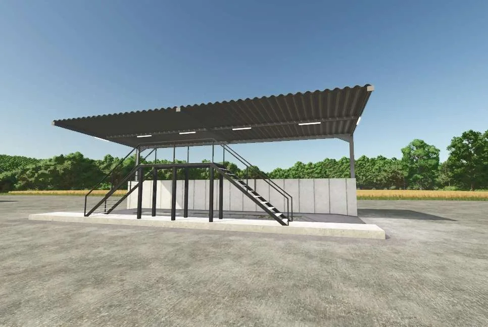 FS25 Washing Station v1.0 Objects Mod FS25 Mod Free Download